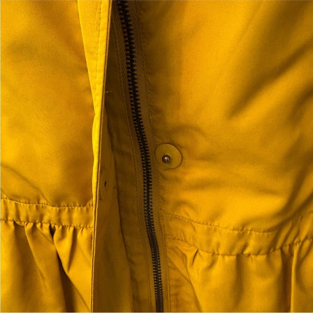 Zara Yellow Peplum Utility Jacket Size Small - Picture 8 of 12